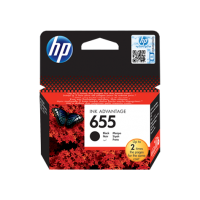 HP 655 Black Original Ink Advantage Cartridge